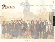 Tablet Screenshot of dbrothers.com.br